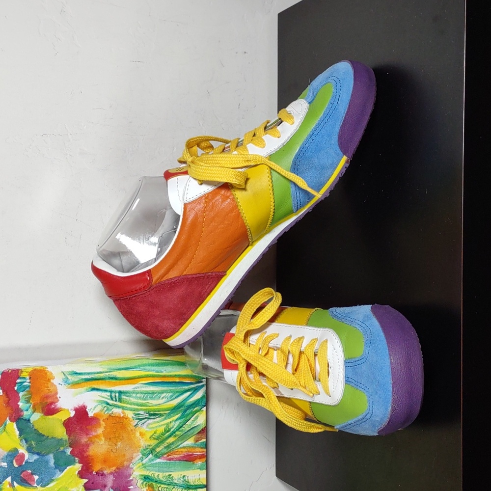 BOTAS 66 Rainbow Maker Leather Sneakers